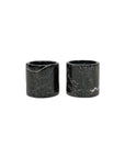 SET 2 COPOS DE SAQUÊ ONIX PRETO 5CM