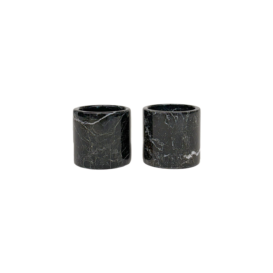 SET 2 COPOS DE SAQUÊ ONIX PRETO 5CM