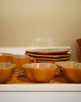 SET APERITIVO BANDEJA E 3 BOWLS CERÂMICA TERRA