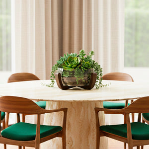 TRAVESSA MULTIUSO VIDRO E MADEIRA ESSENTIAL G