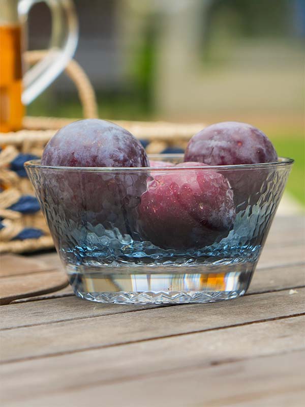 BOWL DE ACRÍLICO PRISMA AZUL 7CM