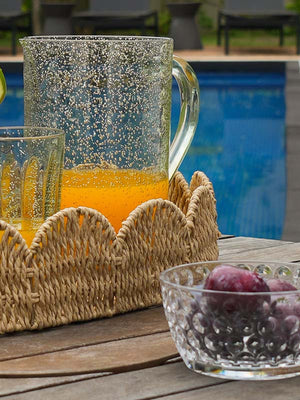 BOWL DE ACRÍLICO LUNA TRANSPARENTE 7CM