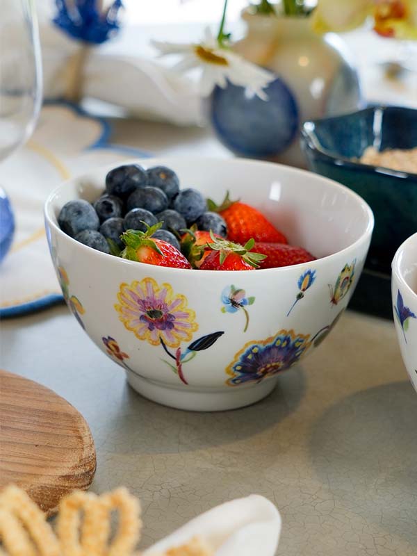 BOWL DE PORCELANA FLOWERSCAPE