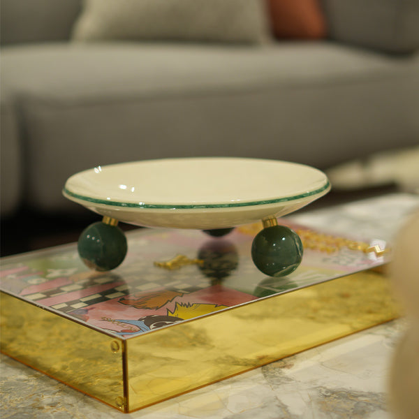 BOWL QUARTZO MARFIM 23X7CM