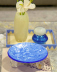 BOWL CRISTAL AZUL 23CM