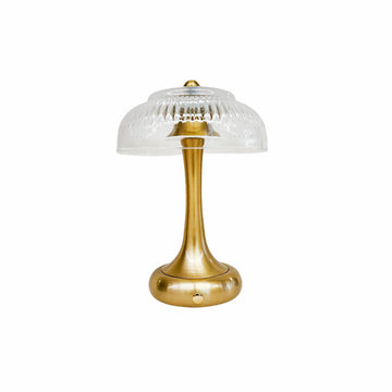 LUMINÁRIA MUSA DE METAL E LUZ EM LED USB