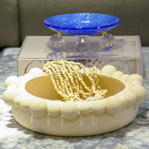 COLAR DE MESA BÚZIOS BEGE