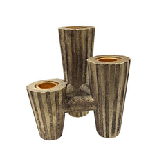 CASTIÇAL DE RESINA GOLDEN SEA