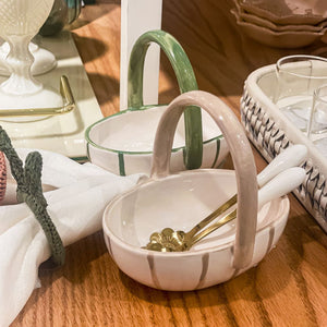 SET 2 COLHERES DE CAFÉ FIORI BRANCO