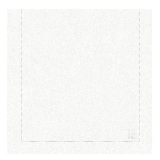 CAMINHO DE MESA VISCO LINHO BARRA LARGA PREMIUM BRANCO 160X45CM