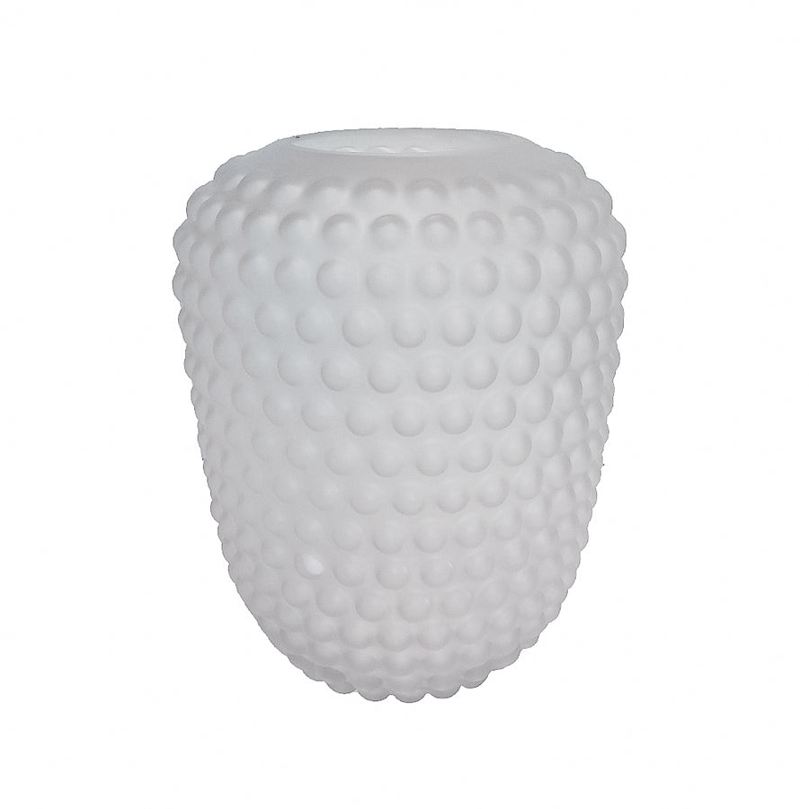 VASO DE VIDRO ORBE FOSCO 33X17X17