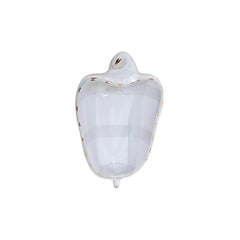 Bowl Cerâmica Artesanal Caju Verde e Ouro