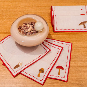 BOWL DE MURANO BUBBLE MARFIM E BEGE