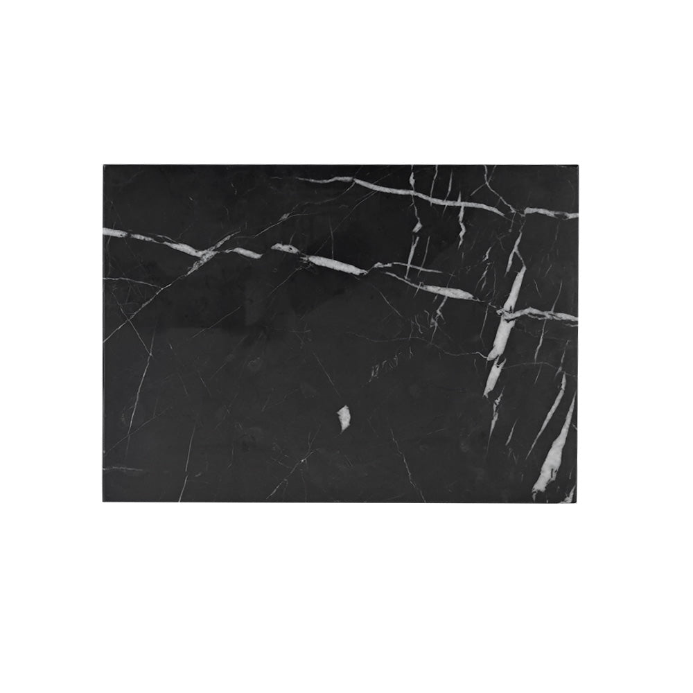 TÁBUA DE ONIX PRETA 25X35CM PRETO