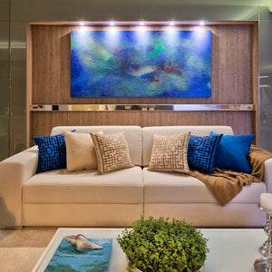 CAPA DE ALMOFADA L. BARRILET  FLOCADA