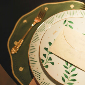 PRATO SOBREMESA DE PORCELANA CELEBRATE 21 CM