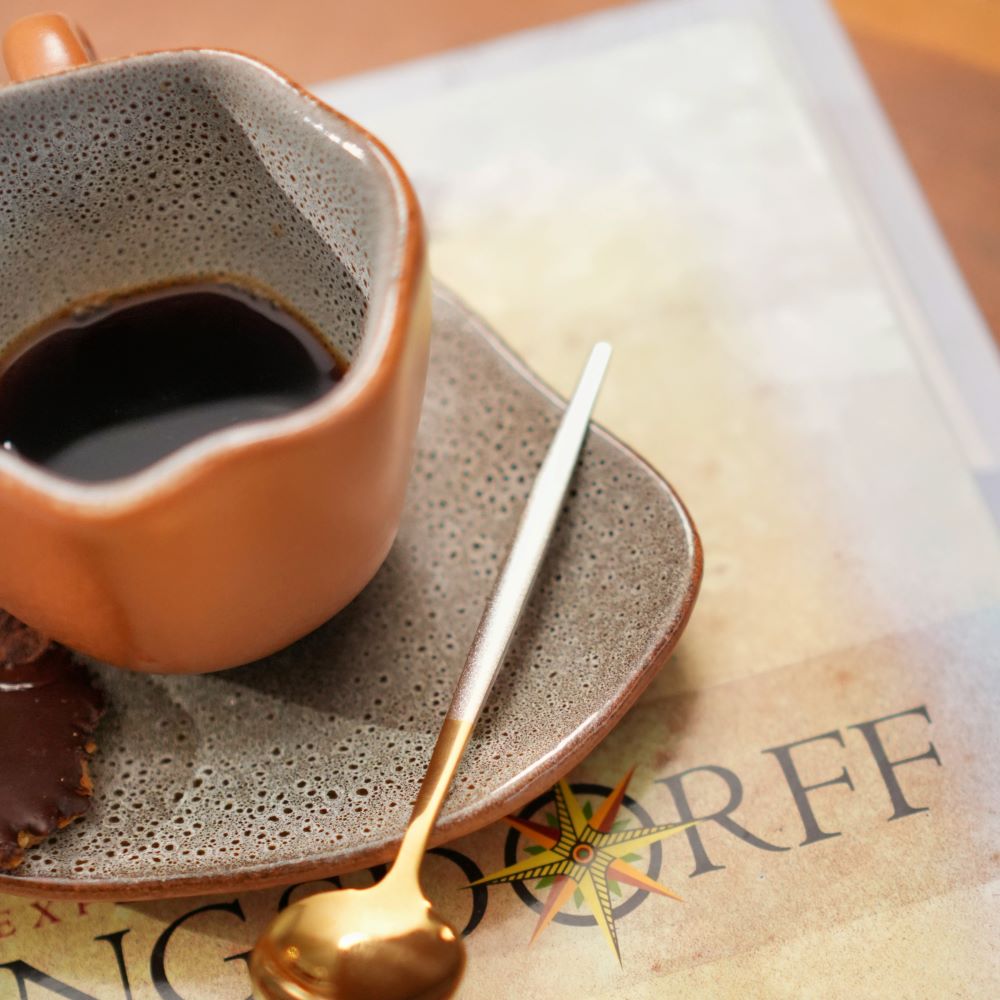 SET 2 COLHERES DE CAFÉ SOTILLE PRATA