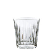 SET 6 COPOS DE CRISTAL CANELADO BAIXO 8 X 10 (H) CM
