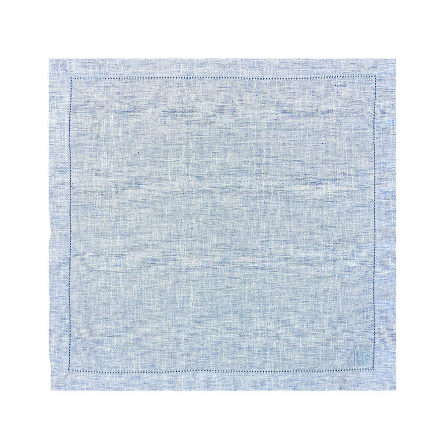 GUARDANAPO SUMMER COM PONTO AJOUR AZUL