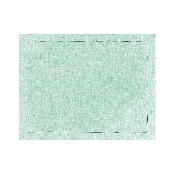 JOGO AMERICANO SUMMER COM PONTO AJOUR VERDE
