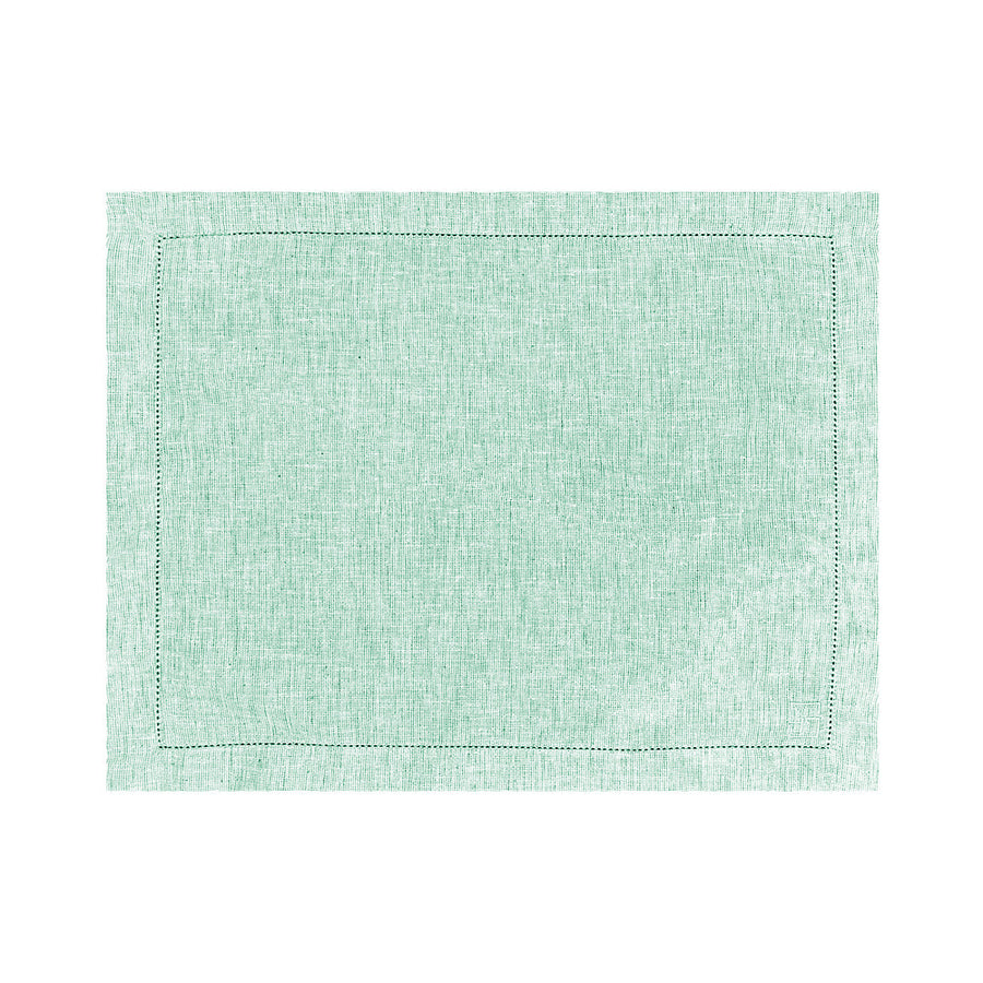 JOGO AMERICANO SUMMER COM PONTO AJOUR VERDE