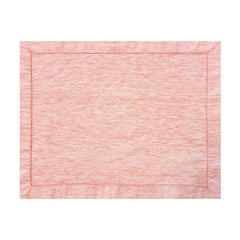 JOGO AMERICANO SUMMER COM PONTO AJOUR LARANJA