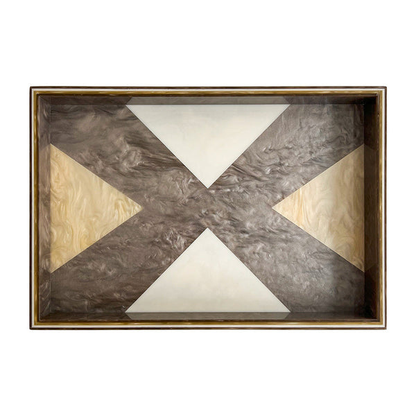 BANDEJA MOSAICO NIRVANA FENDI 35CM