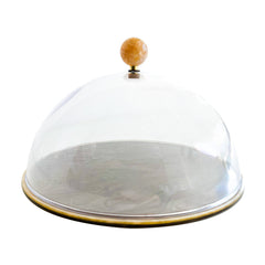 BOLEIRA ESFERA QUARTZO FENDI 34X34CM