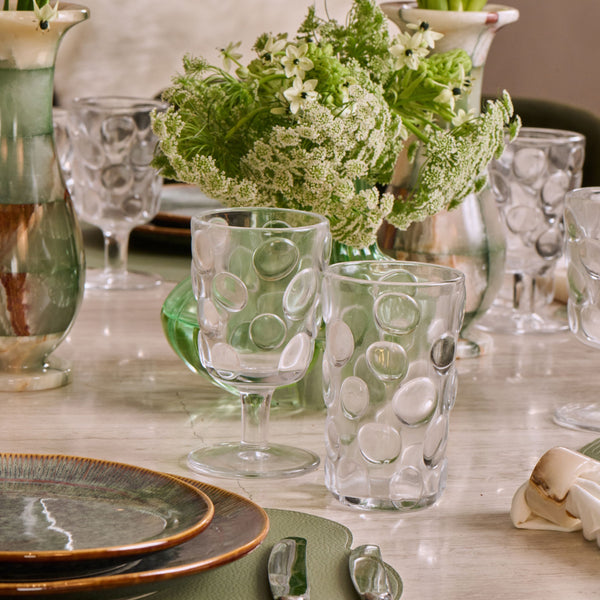 TAÇA DE VIDRO RIO TRANSPARENTE