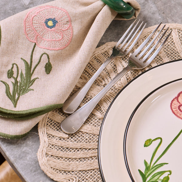 JOGO AMERICANO SISAL GLÓRIA DA MANHÃ