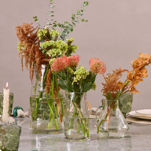 VASO DE VIDRO ORGÂNICO P 19CM