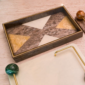 BANDEJA MOSAICO NIRVANA FENDI 35CM