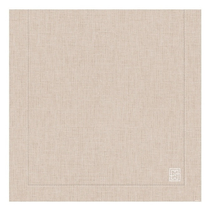 CAMINHO DE MESA LINHO PURO BARRA LARGA PREMIUM NATURAL 160X45CM