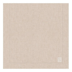 CAMINHO DE MESA LINHO PURO BARRA LARGA PREMIUM NATURAL 160X45CM