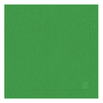 CAMINHO DE MESA VISCO LINHO BARRA LARGA PREMIUM VERDE 156X45CM