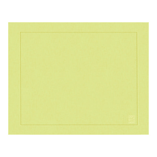 JOGO AMERICANO LINHO VISCO BARRA LARGA PREMIUM AMARELO