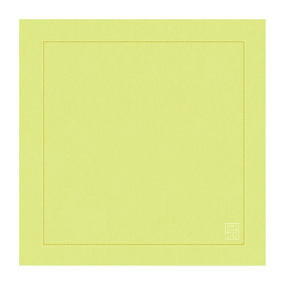 GUARDANAPO LINHO VISCO BARRA LARGA PREMIUM AMARELO