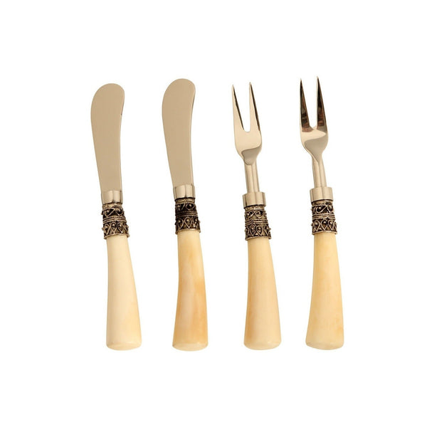 SET TALHERES APERITIVO JAIPUR - 4 PEÇAS