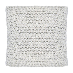 CAPA DE ALMOFADA TRICOT MANUAL COLMEIA FENDI 50X50CM