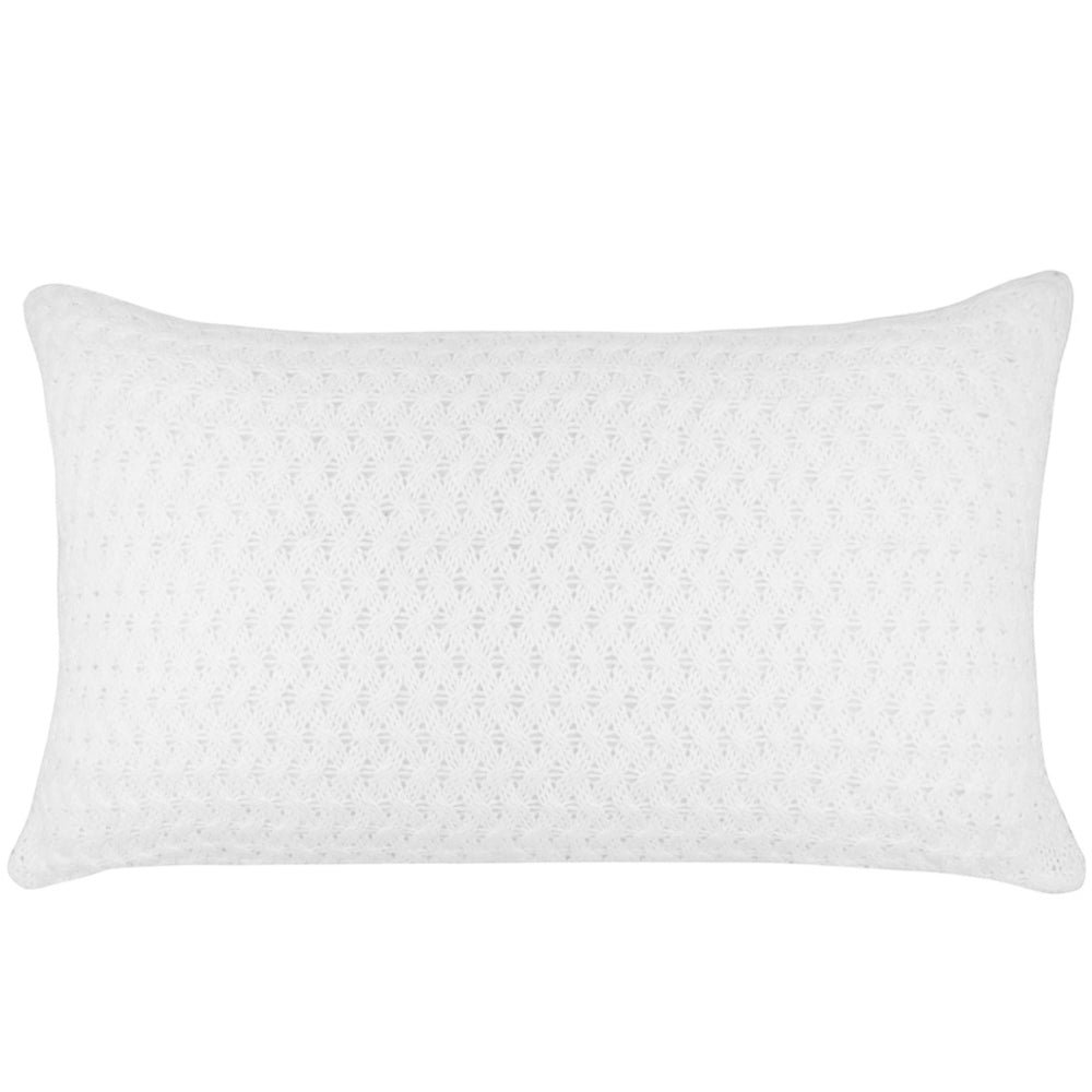 CAPA DE ALMOFADA TRICOT PLUS CESTARIA RIM OFF WHITE 70X35