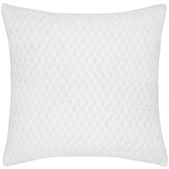 CAPA DE ALMOFADA TRICOT PLUS CESTARIA OFF WHITE 50X50 CM