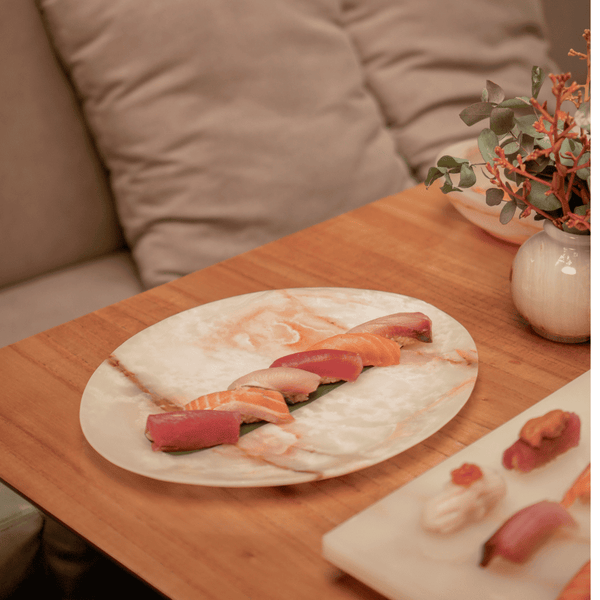 BANDEJA OVAL ONIX 35CM