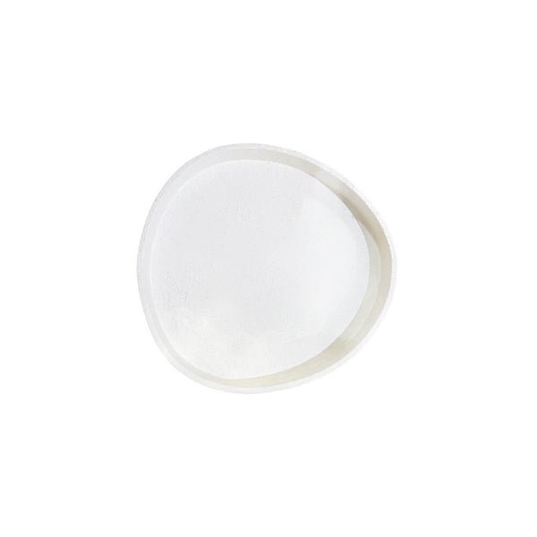 BANDEJA LACA TEXTURA MARFIM P 20CM