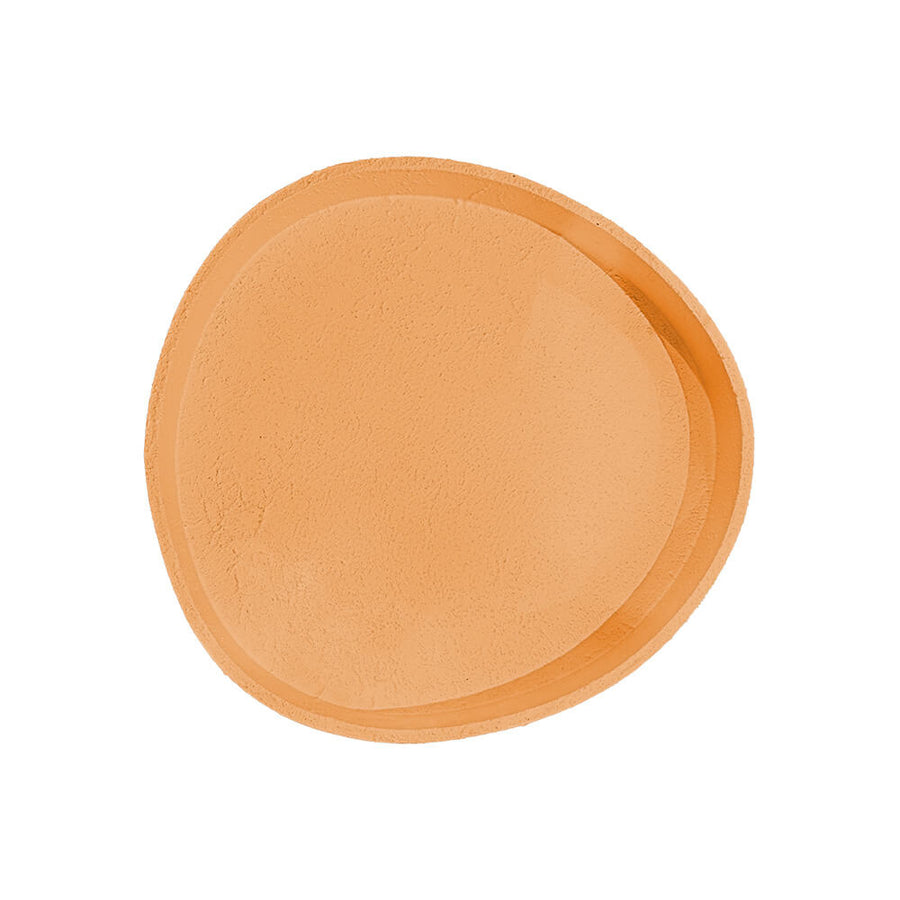 BANDEJA LACA TEXTURA PEACH M  32  x 31 CM