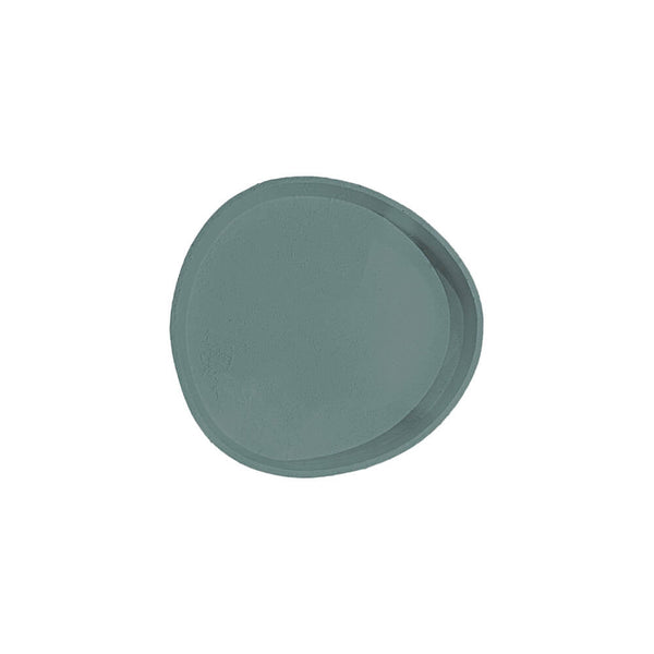BANDEJA LACA TEXTURA VERDE CELADON P 20CM