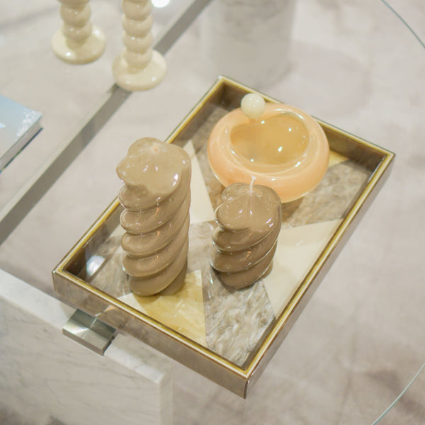 BANDEJA MOSAICO NIRVANA FENDI 35CM