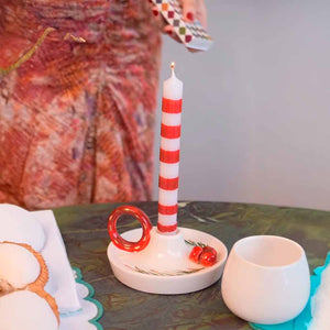 CASTIÇAL CERÂMICA ARTESANAL AZEVINHO