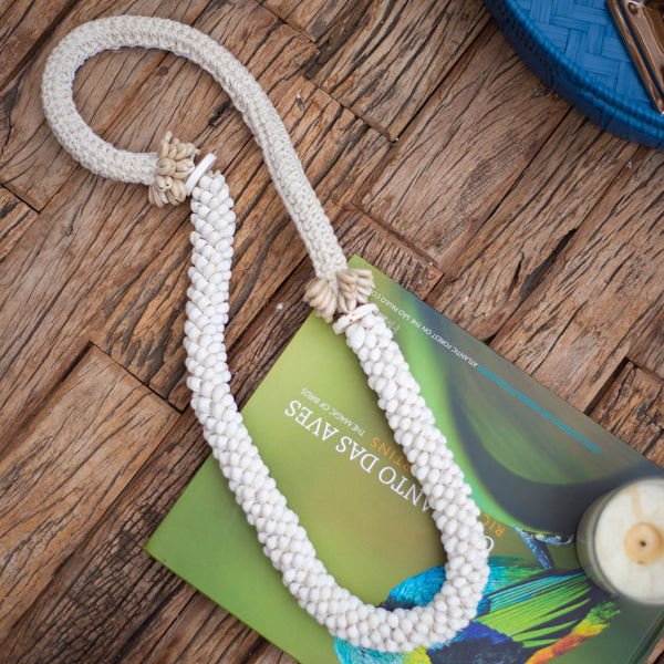 COLAR DE MESA  CONCHAS BÚZIOS 50 CM