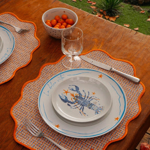 PRATO DE PORCELANA LA DOLCE VITA  28 CM