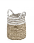 CESTO SEMINIAK PALHA NATURAL M  30 X 42 (H) CM